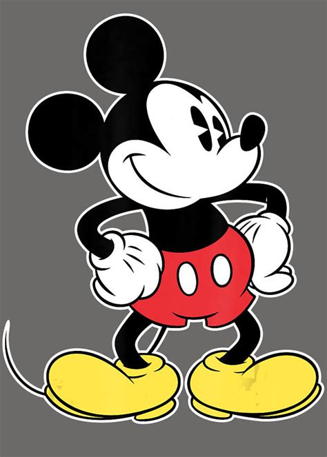 Disney Classic Mickey Mouse Digital Art By Lai Dao Ngo Fine Art America