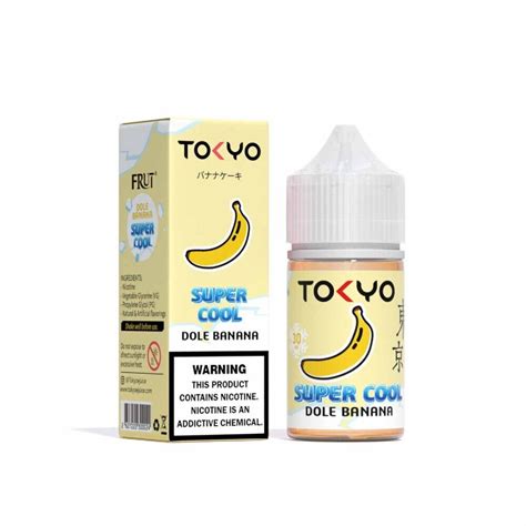 Tokyo Super Cool Dole Banana Usa Salt Nic Ml