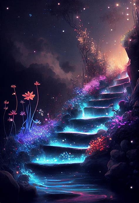 Stairway To Heaven Digital Art By Sampadart Gallery Pixels