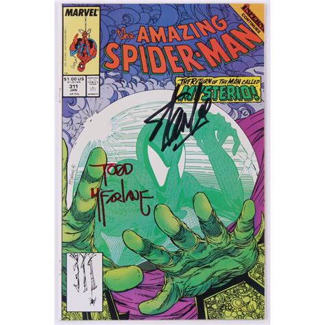 Stan Lee Todd Mcfarlane Signed The Amazing Spider Man Issue