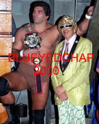 Don Muraco The Grand Wizard Wrestler X Wrestling Photo Wwf Nwa