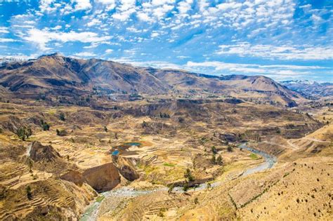 Ca N Del Colca Perusouth America Incas Para Construir Terrazas