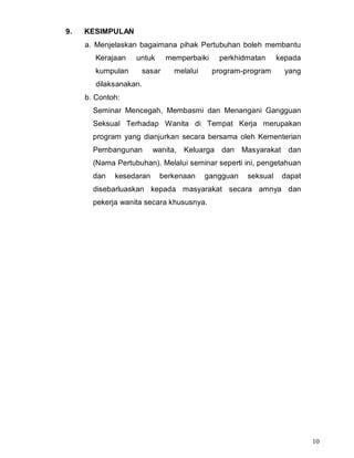 Format Kertas Kerja Permohonan Peruntukan Bantuan Khas Perbendaharaan Doc