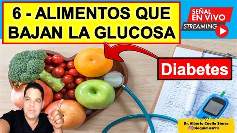 ALIMENTOS Que BAJAN La GLUCOSA Alimentos Que DESCONOCIAS Para BAJAR