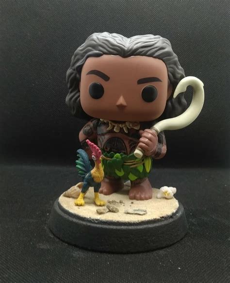 Julien Teulé Socle Diorama Mauï Funko Pop