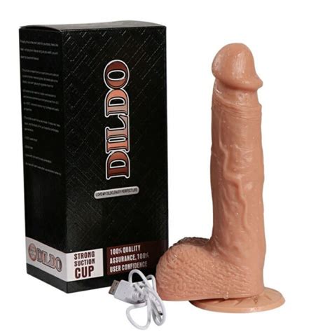 22 CM 10 Titreşimli Gerçekçi Vibratör Penis Saklı Market