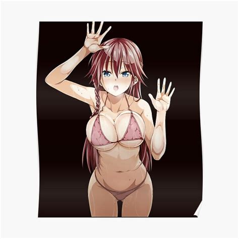 Lilith Swimsuit Anime Waifu Hentai Anime Poster For Sale By Hentaii