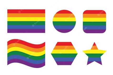 Premium Vector Lgbt Pride Flag Or Rainbow Pride Flag Include Of Lesbian Gay Bisexual And