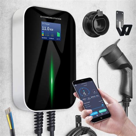 Morec 11kW Chargeur Ev Type 2 16A Avec APP Prend En Charge La Connexion