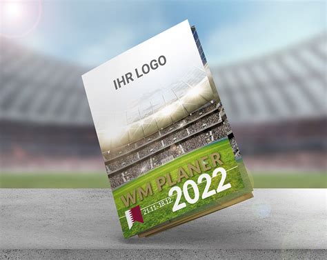 Arena Edition EM Faltplaner 2024 Mit Ihrem Firmenlogo