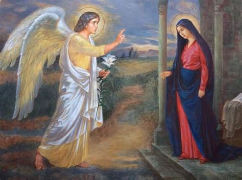 The Painting Depicts An Angel And A Woman