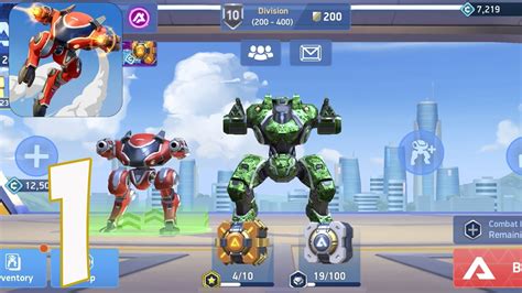 Mech Arena Robot Showdown Gameplay Walkthrough Part 1 IOS Android