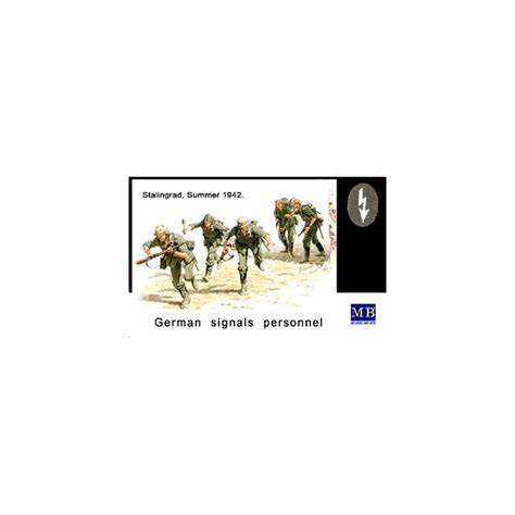 Figurines Equipe Transmissions Allemande 2emegm Stalingrad 1942
