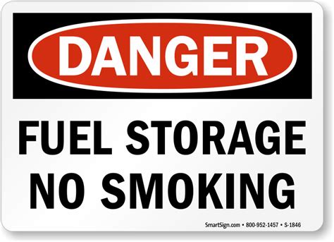 Diesel Fuel Signs | Diesel Fuel No Smoking Signs