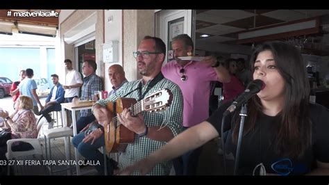 Xii Feria De La Tapa En Santa Olalla Del Cala Youtube