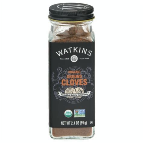 Watkins Seasoning Cloves Ground Organic Oz Case Of Oz Each