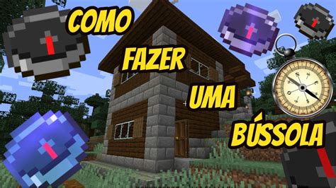 Como fazer uma bússola no Minecraft Tutoriais inúteis de Minecraft