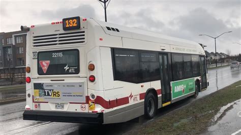 Rtl Longueuil Novabus Lfs Ride On Route From Brossard