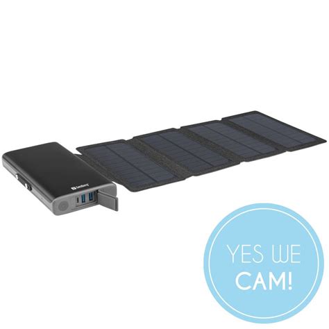 Sandberg Solar 4 Panel Powerbank 25000 Günstiger Preis TONEART Shop