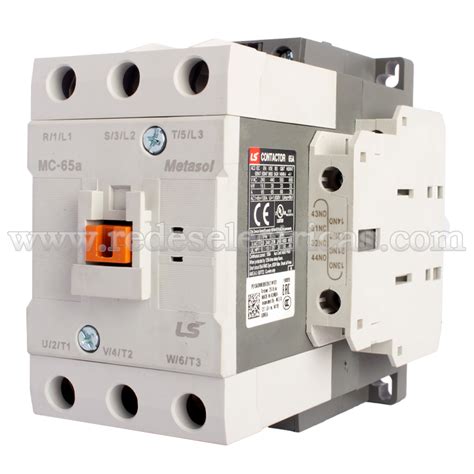 Equipoelectrico Mc 65a Contactor De 65 Amps Ac3 220v Metasol