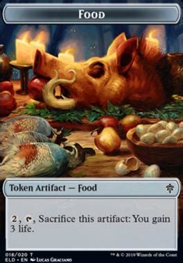 Food Token Throne Of Eldraine Foil Modern Card Kingdom