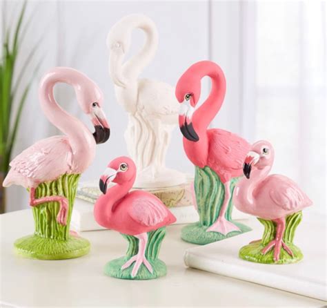 Flamingo Pottery Collection Ceramic Pottery Bisque, Ready to Paint, Craft Kit, Perfect Gift - Etsy