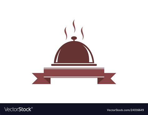 Restaurant Logo Food Cuisine Icon Royalty Free Vector Image