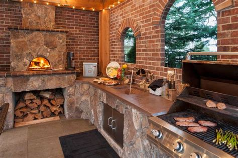 Pizza Ovens Wood Fired Paradise Restored Landscaping Outdoor