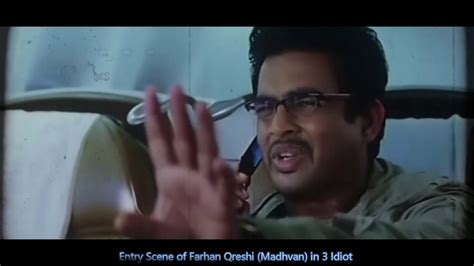 Entry Scene Of Farhan Qreshi Madhvan In Idiots Emergency Landing