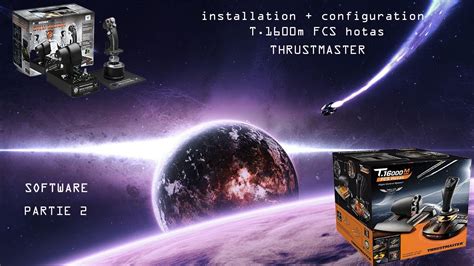 T M Fcs Hotas Thrustmaster Configuration Star Citizen Partie