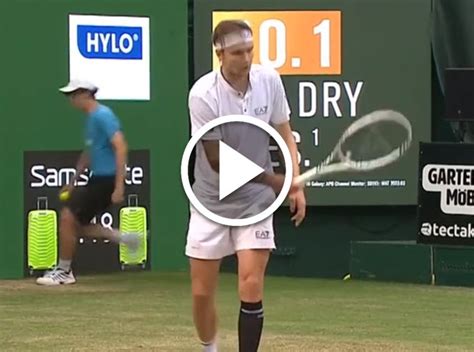 VIDEO Sascha Bublik Wins A Point With His Underarm Vs Struff In Halle