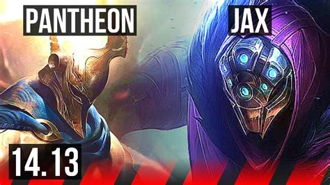 Pantheon Vs Jax Top Winrate Solo Kills Eune Master