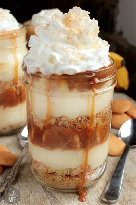 Caramel Banana Pudding Parfaits Big Bear S Wife