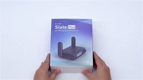 GL INet GL A1300 Slate Plus Wireless VPN Encrypted Travel Gigabit