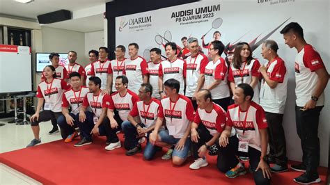 Audisi Umum Bulu Tangkis Pb Djarum Kembali Digelar Tahun Ini Lebih