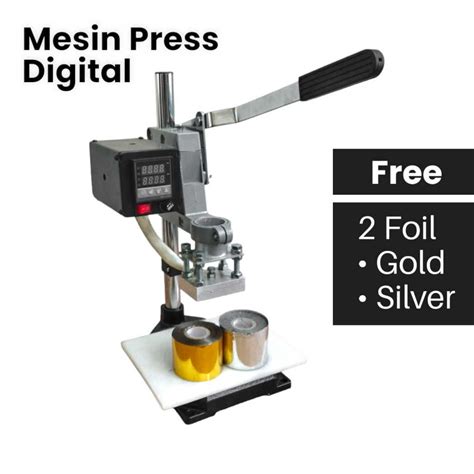Jual Mesin Stempel Emboss Hot Stamp Digital Untuk Kulit Kertas Dan Kayu Shopee Indonesia