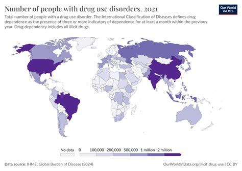 Number Of People With Drug Use Disorders Our World In Data