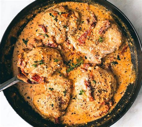 Poulet à La Crème De Tomate Artofit