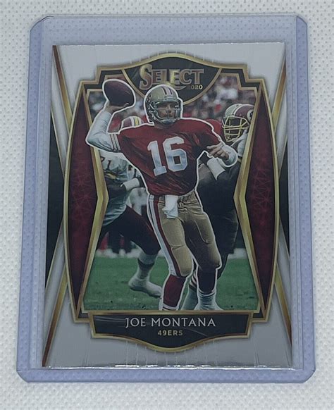 2020 Panini Select Premier Level 118 Joe Montana For Sale Online EBay