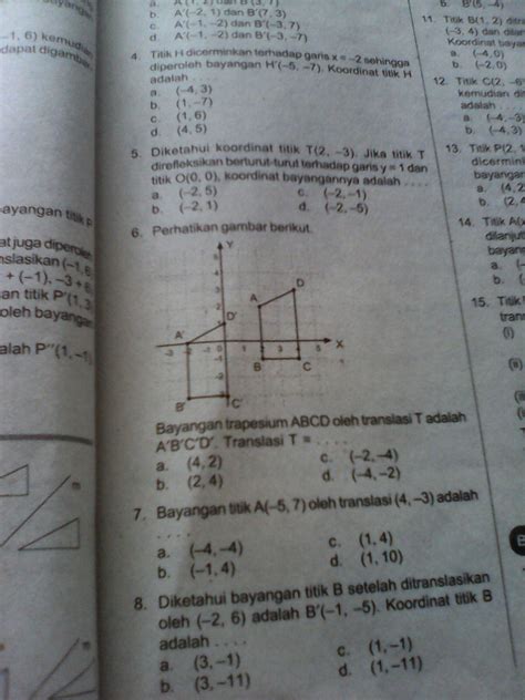 Contoh Soal Dilatasi Garis Brainly