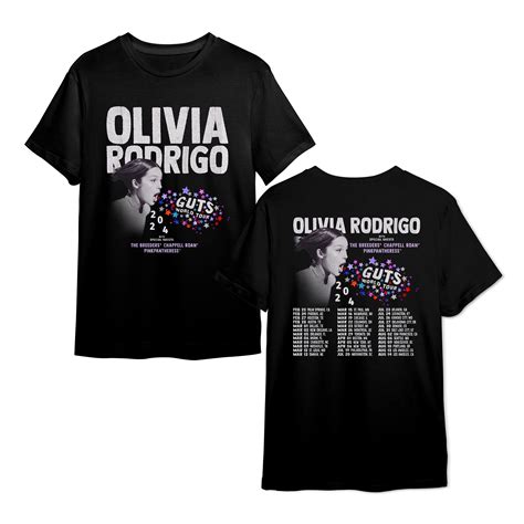 Olivia Rodrigo Shirt Guts Tour 2024 Sweatshirt Olivia Guts Etsy Canada