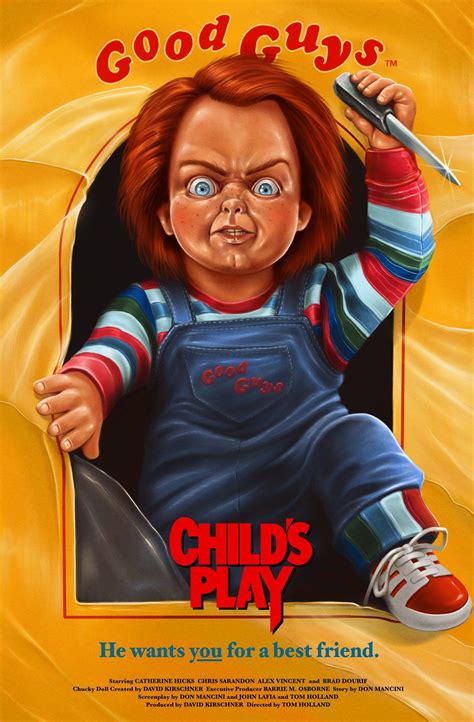 Childs Play Posterspy Chucky Doll Childs Play Chucky Kids Playing