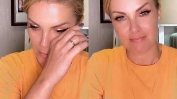 Ana Hickmann Cai No Choro Ap S Palestra Especial Para Mulheres