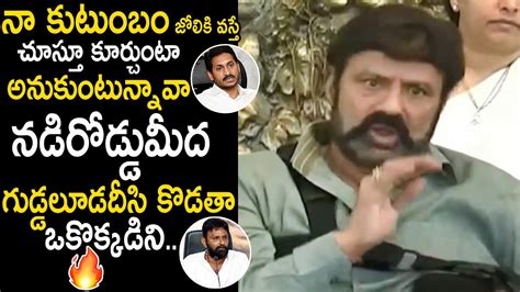 Nandamuri Balakrishna Strong Warning To Kodali Nani Ycp Leaders Ap