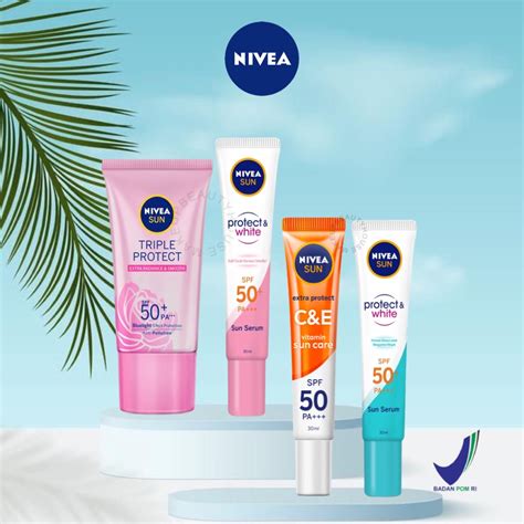 Jual Nivea Sun Face Protection Serum Spf50 Pa 30ml Instant Aura Oil Control Extra