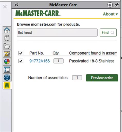 Mcmaster Carr Solidworks Add In Installation And Use Goengineer