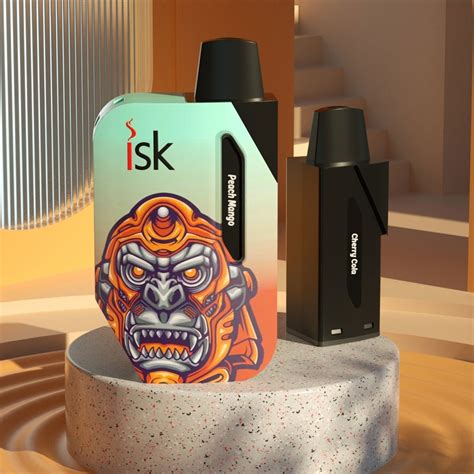 ISK051 3000 Puffs Refillable Vape POD Disposable With Replaceable