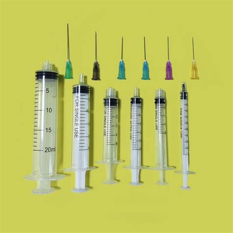 Hot Sell Disposable Luer Slip Syringe 20ml10ml5ml3ml2ml1ml China