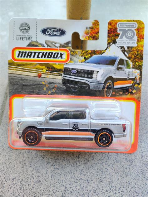 Matchbox Aut Ko Model Hra Ka Ford F Lightning Aukro