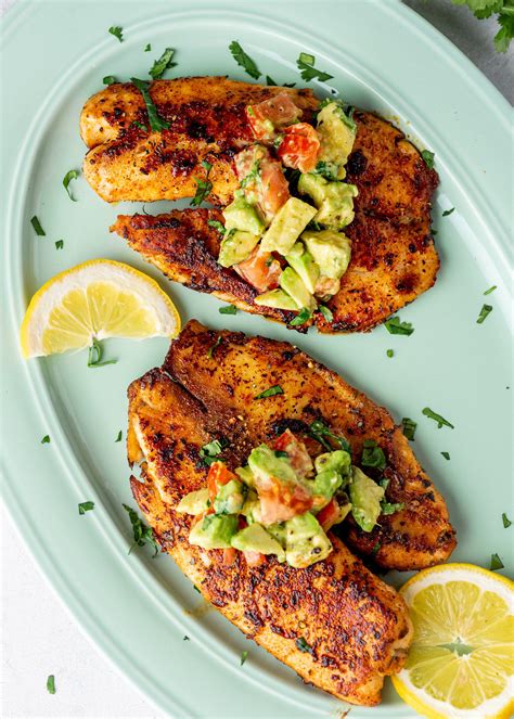 Simple Blackened Tilapia Recipe